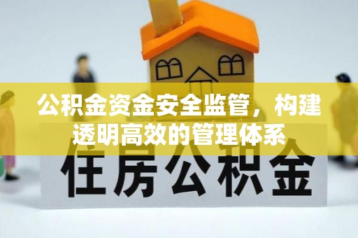 太仆寺旗公积金资金安全监管，构建透明高效的管理体系